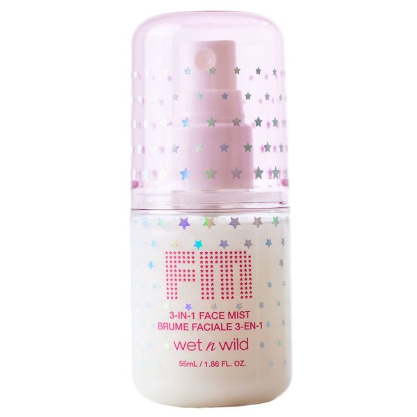 Wet n wild | Fantasy Makers 3-in-1 Face Mist - Mist Me | Product front facing lid closed, with no background