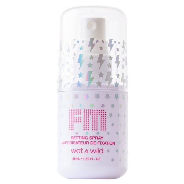 Wet n wild | Fantasy Makers Setting Spray - After Party | Product front facing lid closed, with no background