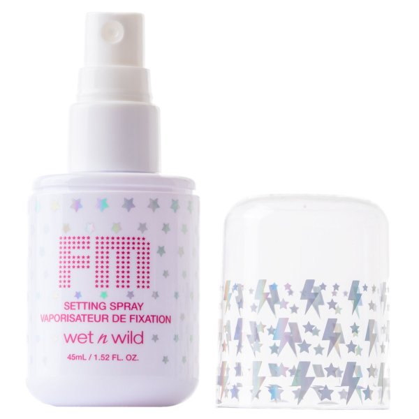 Wet n wild | Fantasy Makers Setting Spray - After Party | Product front facing cap off, with no background
