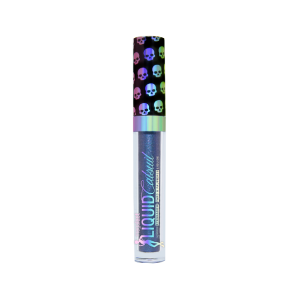Spring MegaLast Catsuit Liquid Eyeshadow-Nyctophilia - Product front facing with cap off on a white background
