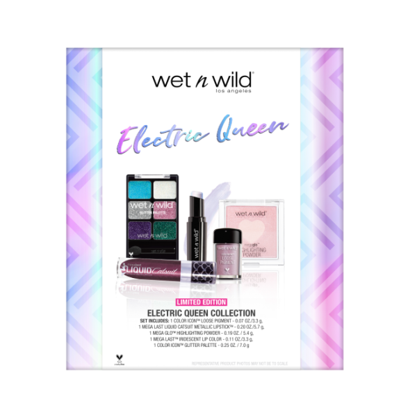 Electric Queen Collection - Products front facing on white background