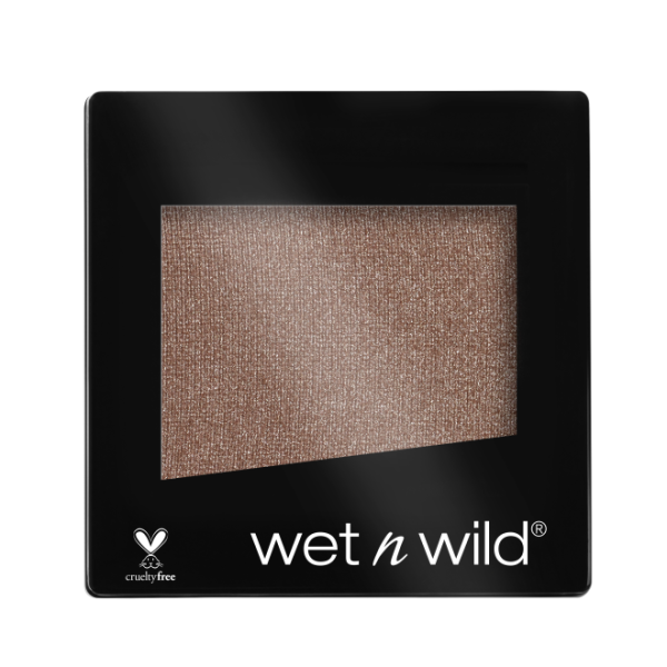 Wet n wild | Color Icon Eyeshadow Single-Nutty | Product front facing lid closed, with no background