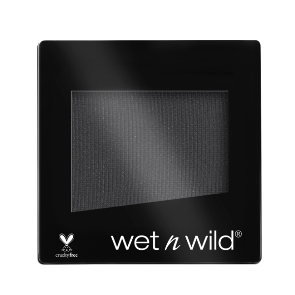 Wet n wild | Color Icon Eyeshadow Single-Panther | Product front facing lid closed, with no background