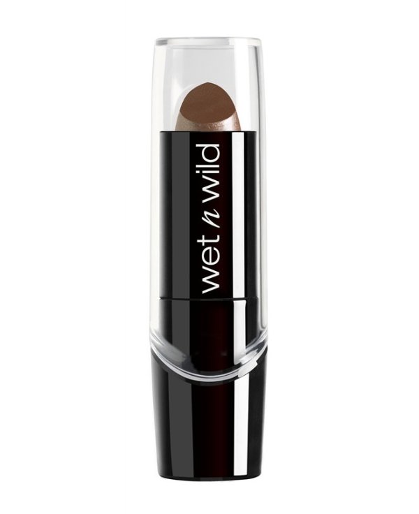 Wet n wild | Silk Finish Lipstick-Cashmere | Product front facing cap on, with no background