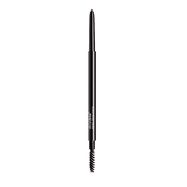 Wet n wild | Ultimate Brow™ Micro Brow Pencil-Deep Brown | Product front facing cap off, with no background