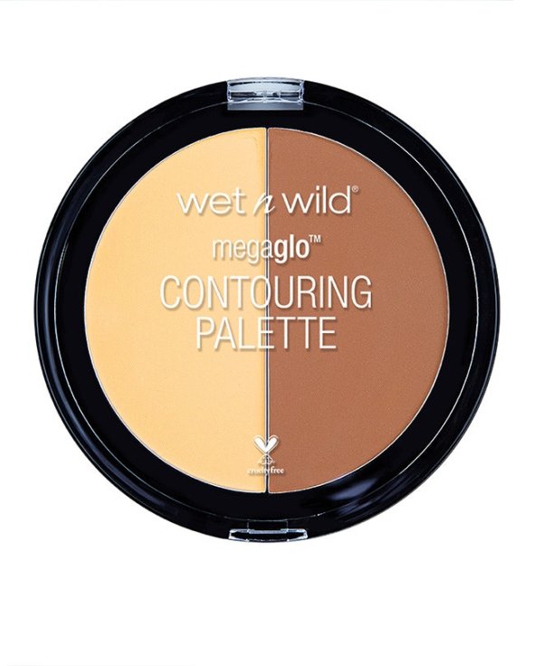 Wet n wild | MEGAGLO™ CONTOURING PALETTE (Caramel Toffee) | Product front facing lid closed, with no background
