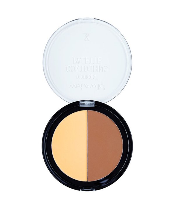 Wet n wild | MEGAGLO™ CONTOURING PALETTE (Caramel Toffee) | Product front facing in packaging, with no background