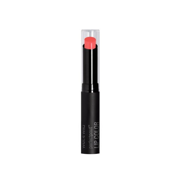 Wet n wild | Perfect Pout Lip Color- Fiesta Party | Product front facing cap on, with no background
