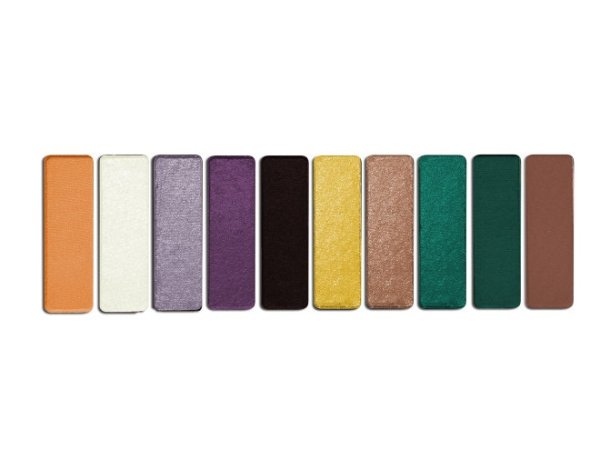 Color Icon 10 Pan Eyeshadow Palette- Cosmic Collsion - Product front facing open on a white background