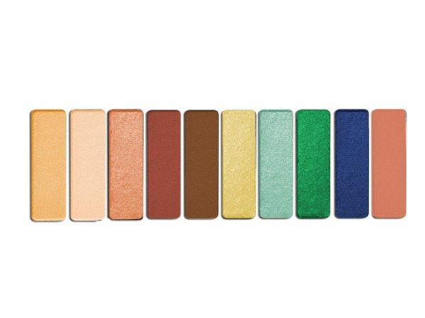 Color Icon 10 Pan Eyeshadow Palette- Stop Playing Safe - Product front facing open on a white background