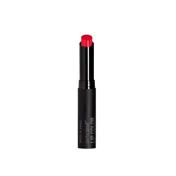 Wet n wild | Perfect Pout Lip Color- Undercover Lover | Product front facing cap off, with no background