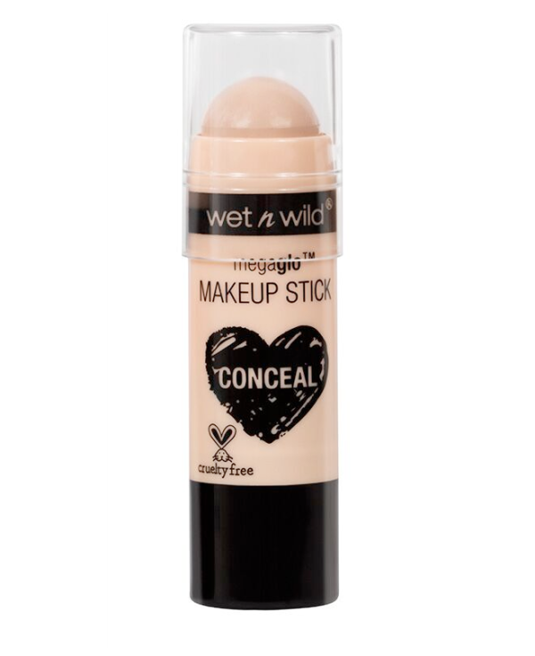 MegaGlo Makeup Stick-Follow Your Bisque - Product front facing with cap off on a white background