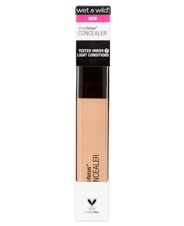 Wet n wild | Photo Focus™ Concealer | Product front facing in packaging, with no background