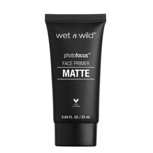 Wet n wild | Photo Focus Matte Face Primer | Product front facing lid closed, with no background