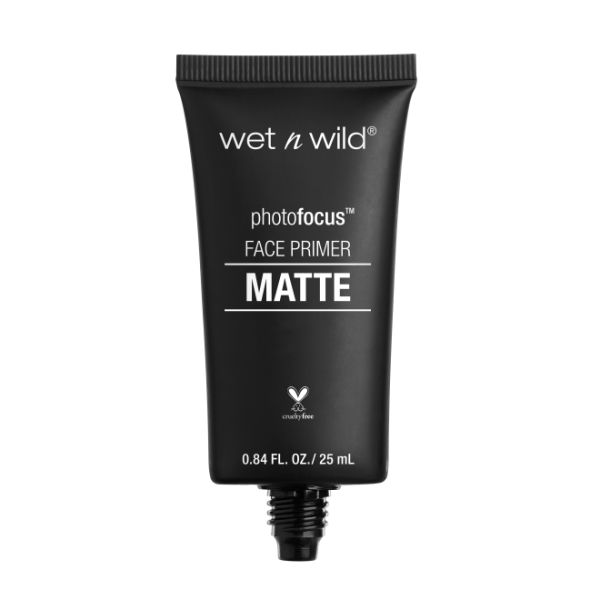 Wet n wild | Photo Focus Matte Face Primer | Product front facing cap off, with no background