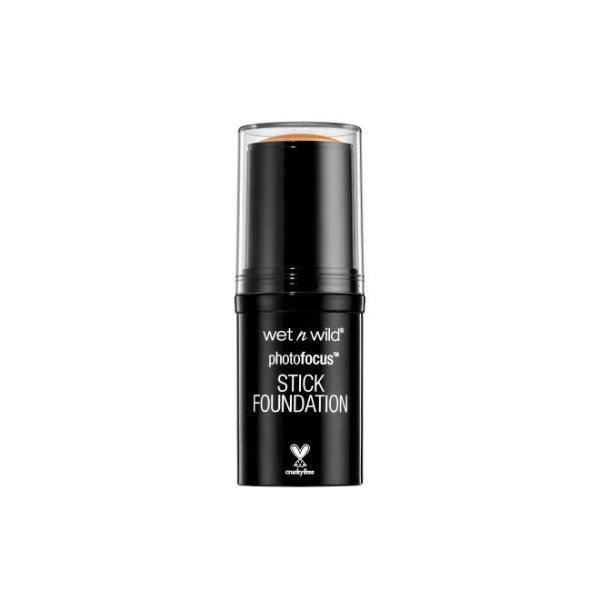 Photo Focus Stick Foundation- Cream Beige - Product front facing with cap off on a white background