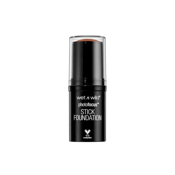 Photo Focus Stick Foundation-Chestnut - Product front facing with cap off on a white background