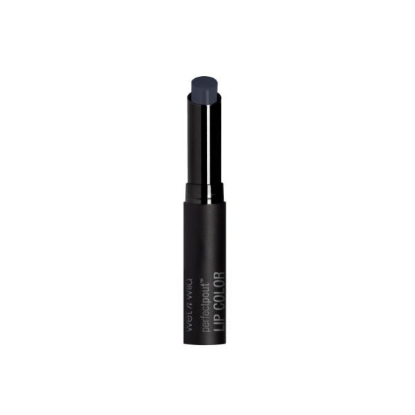 Wet n wild | Perfect Pout Lip Color- Power Outage | Product front facing cap off, with no background