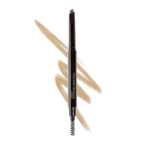 Wet n wild | Ultimate Brow Retractable-Taupe | Product front facing cap off, with product swatch