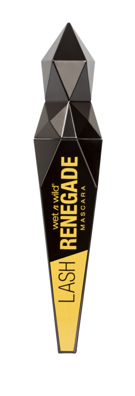 Lash Renegade Mascara-Black - Product front facing with cap off on a white background