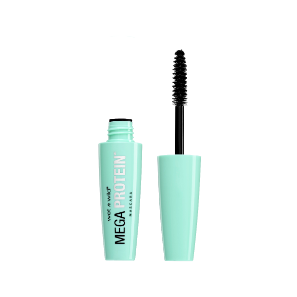 Wet n wild | MEGA PROTEIN MASCARA | Product front facing cap off, with no background