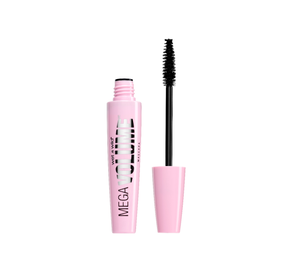 Wet n wild | MEGA VOLUME MASCARA | Product front facing cap off, with no background
