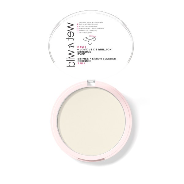 wet n wild | 5 in 1 Essence Primer + Finishing Powder | Product front facing with the cap opening