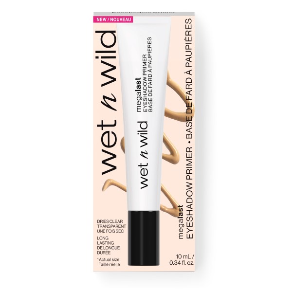 wet n wild | Megalast Eyeshadow Primer | Product front facing inside packaging