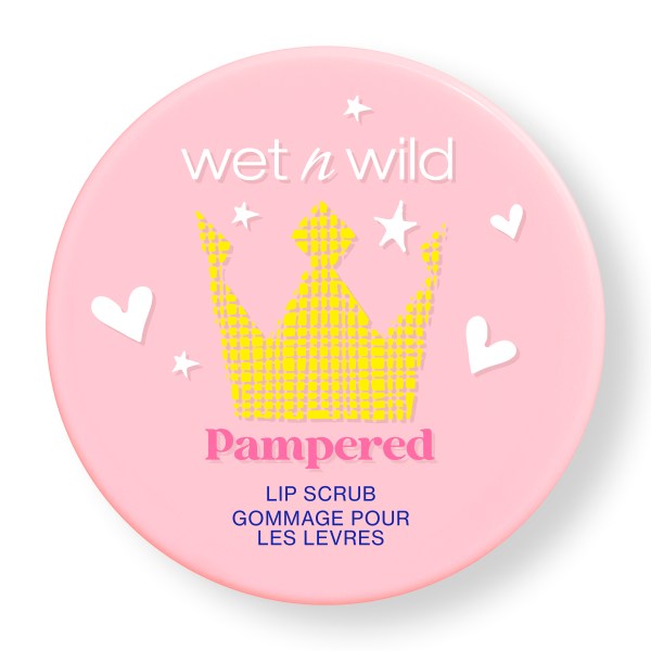 wet n wild | Pampered Lip scrub front facing, lid closed