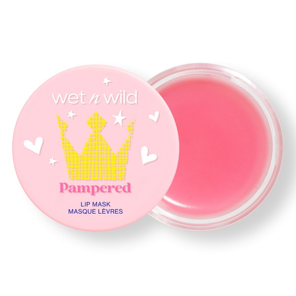 wet n wild | Pampered Lip Mask front facing with lid open