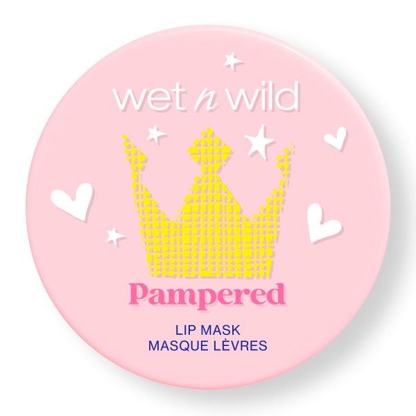 wet n wild | Pampered Lip Mask front facing, lid closed