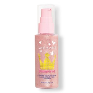 wet n wild | Pampered Illuminating Body Glow, front facing with cap on