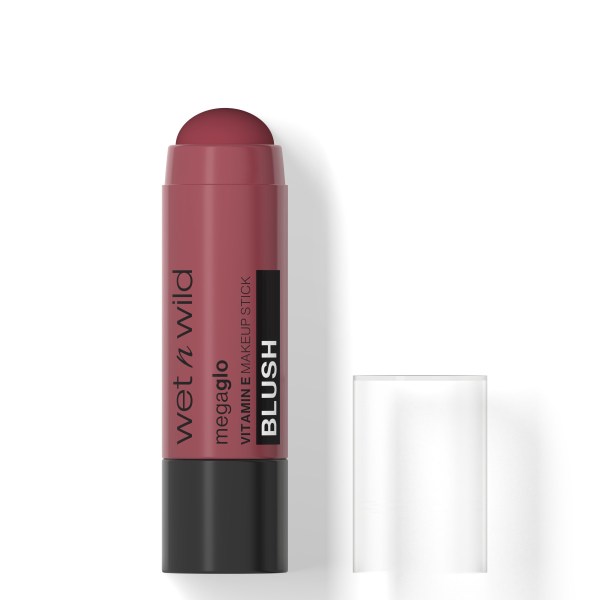 wet n wild | Megaglo Vitamin E Makeup Stick- Current Jam | Product Front facing, cap off