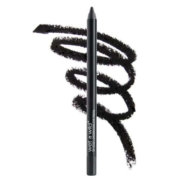Wet n wild | On Edge Longwearing Eye Pencil – You’re the Yin | Product front facing cap on, with product swatch
