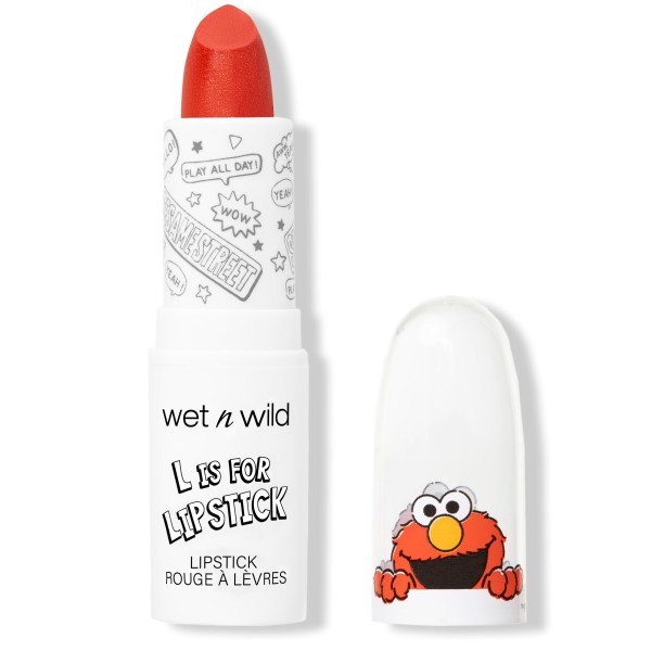 Wet n wild | L Is For Lipstick Lipstick- Giggles | Product front facing cap off, with no background