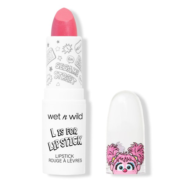 Wet n wild | L Is For Lipstick- Be Kind | Product front facing cap off, with no background