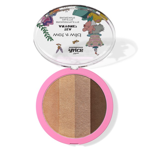 wet n wild | Tea Anyone? Bronzer Palette | Product facing forward with cover open