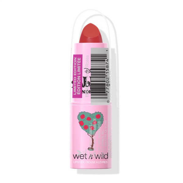 Wet n wild | Alice In Wonderland Lipstick- Painted Roses | Front side of product with no background