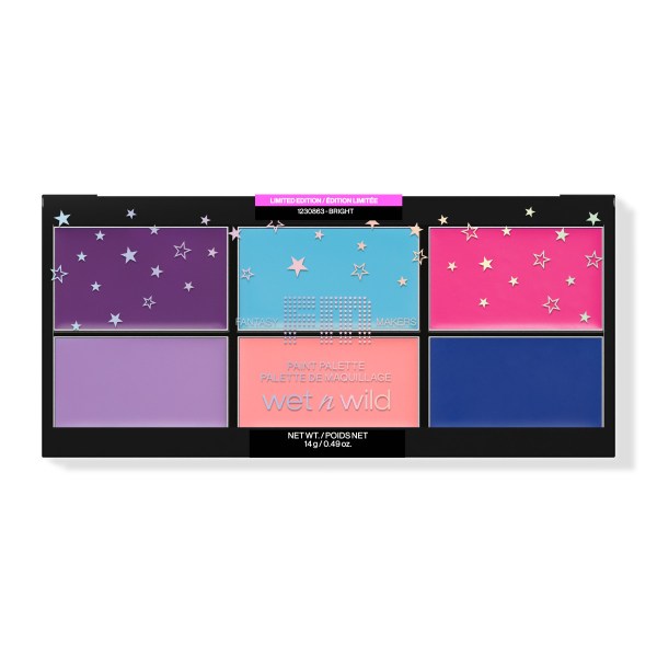 Wet n wild | Fantasy Makers Paint Palette – Bright | Product front facing lid closed, with no background