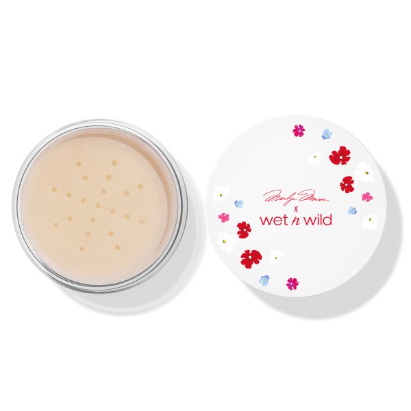 Wet n wild | Icon Luminous Setting Powder | Product front facing lid opened, with no background