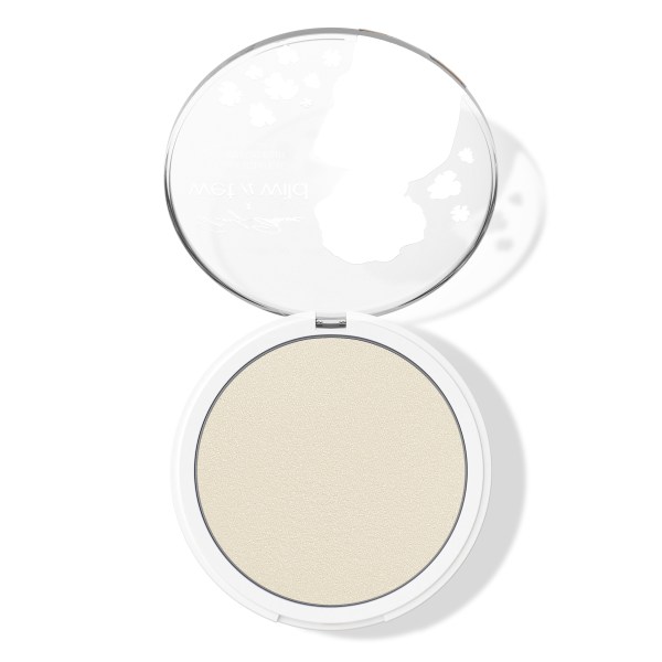 Wet n wild | Icon Highlighter- Cool Champagne | Product front facing lid closed, with no background