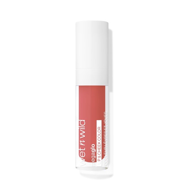 Wet n wild | Mega Glo Lip & Cheek Color | Product front facing lid closed, with no background
