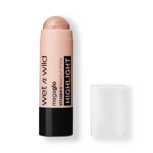 Wet n wild | MegaGlo Vitamin E Makeup Stick | Product front facing cap off, with no background