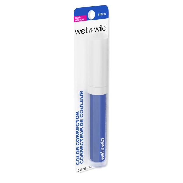Wet n wild | Photo Focus Care Color Corrector | Product angled in packaging, with no background