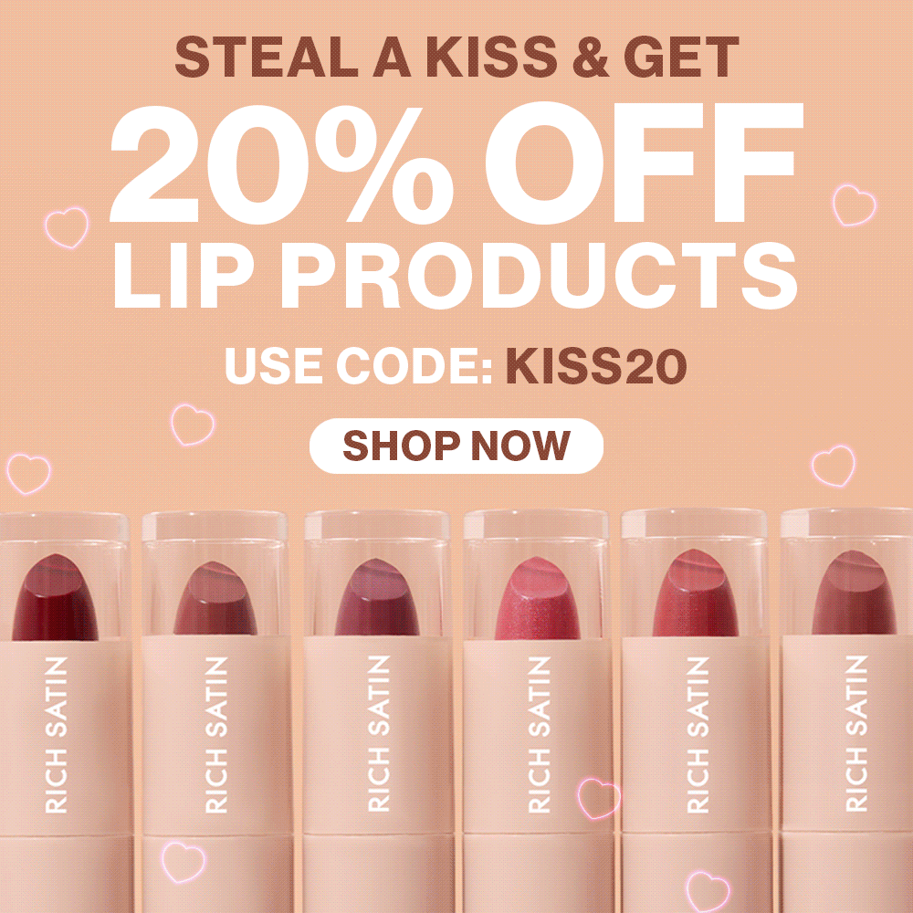 20% OFF ALL LIP PRODUCTS

CODE: KISS20

Disclaimer: Use Code: KISS20 during checkout to receive 20% off Lips category while supplies last! Promotional price reflected at checkout. Excludes Sale, Bundles, and Collection Boxes. Please note that this offer cannot be combined with any other offer and may not be used towards prior purchases, taxes, or shipping fees. wet n wild reserves the right to end or modify this promotion at any time. The offer expires on 5/23/2024 at 11:59 pm PST.